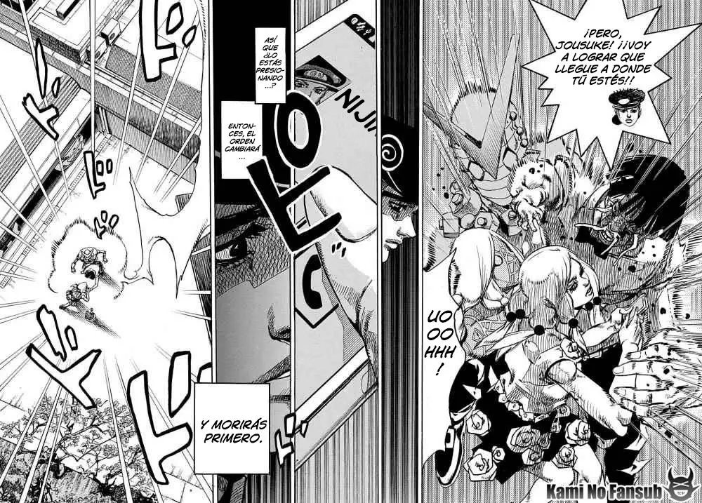 JoJo's Bizarre Adventure - Parte 8: JoJolion capítulo 102, página 34