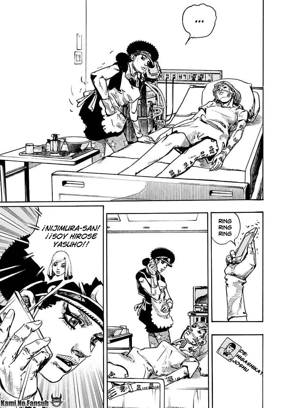 JoJo's Bizarre Adventure - Parte 8: JoJolion capítulo 102, página 37