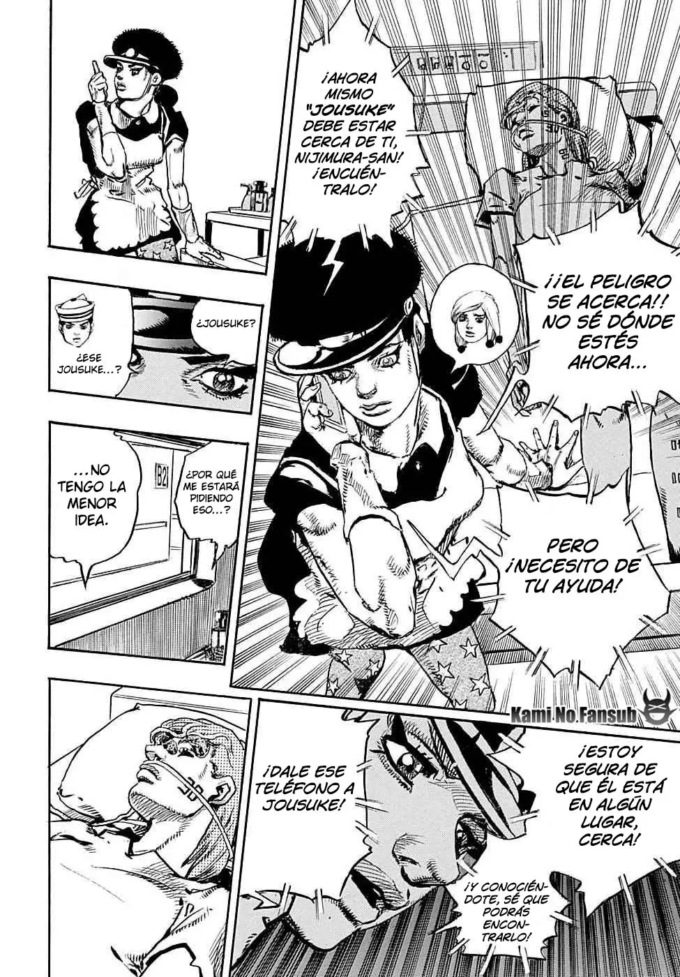 JoJo's Bizarre Adventure - Parte 8: JoJolion capítulo 102, página 38