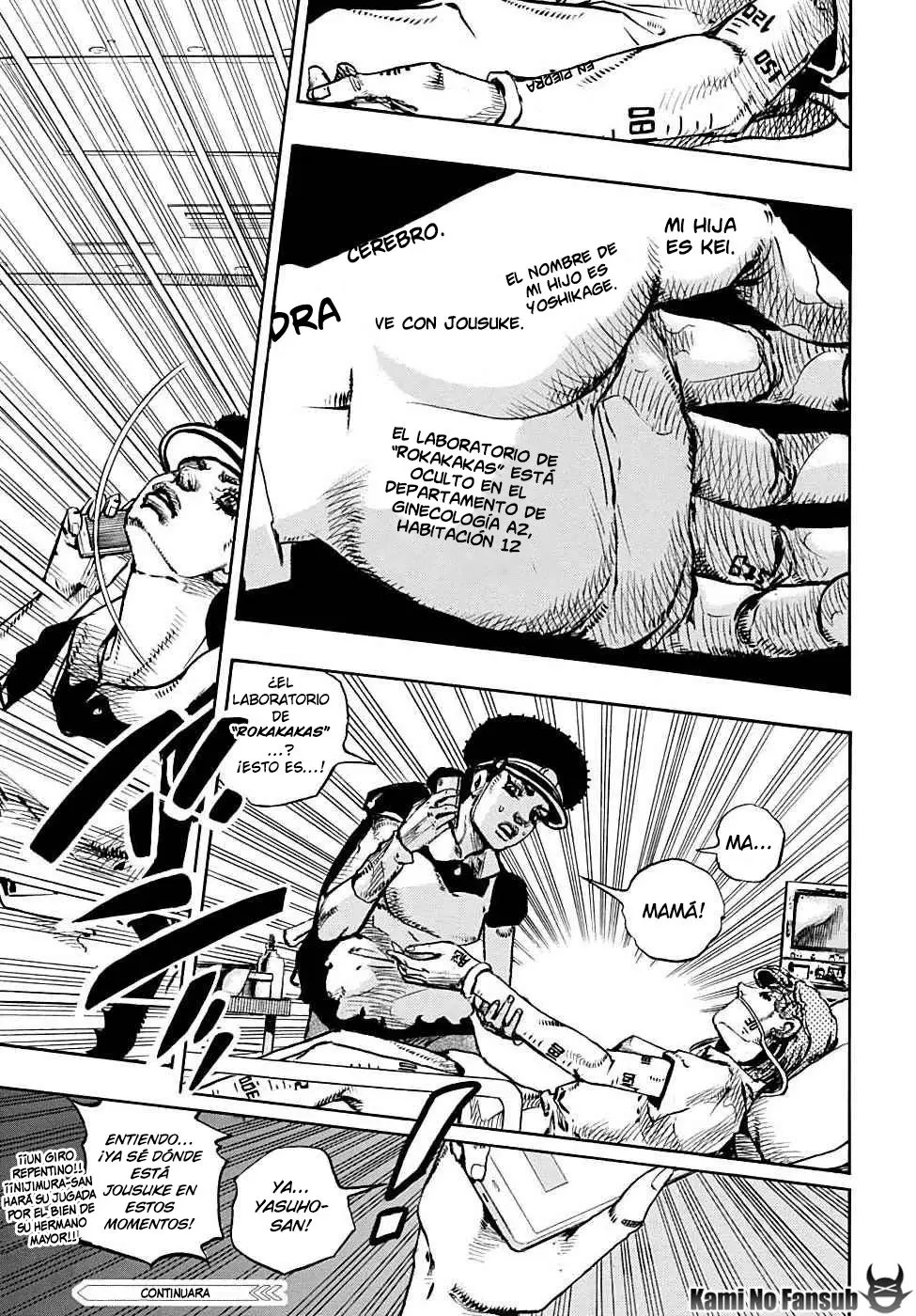 JoJo's Bizarre Adventure - Parte 8: JoJolion capítulo 102, página 39