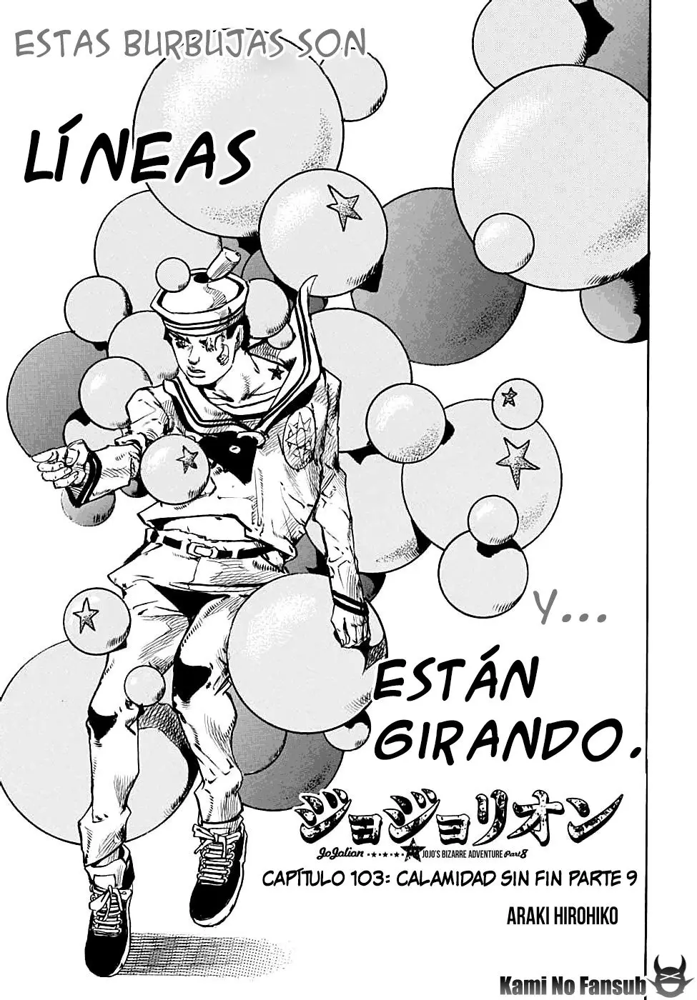 JoJo's Bizarre Adventure - Parte 8: JoJolion capítulo 103, página 4