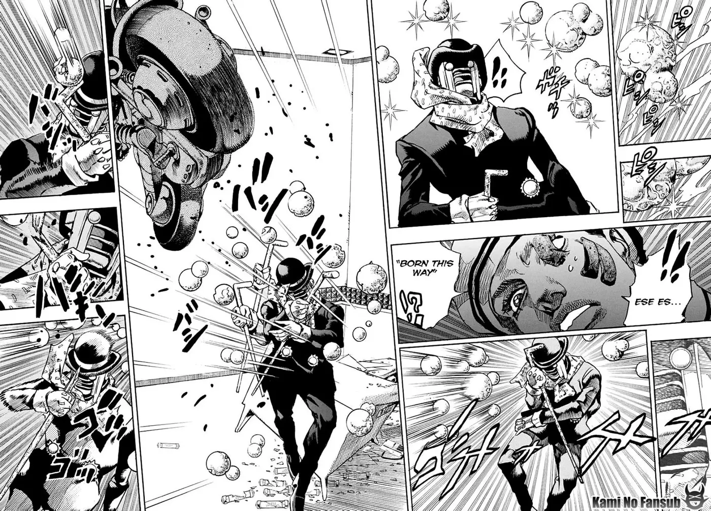 JoJo's Bizarre Adventure - Parte 8: JoJolion capítulo 103, página 34