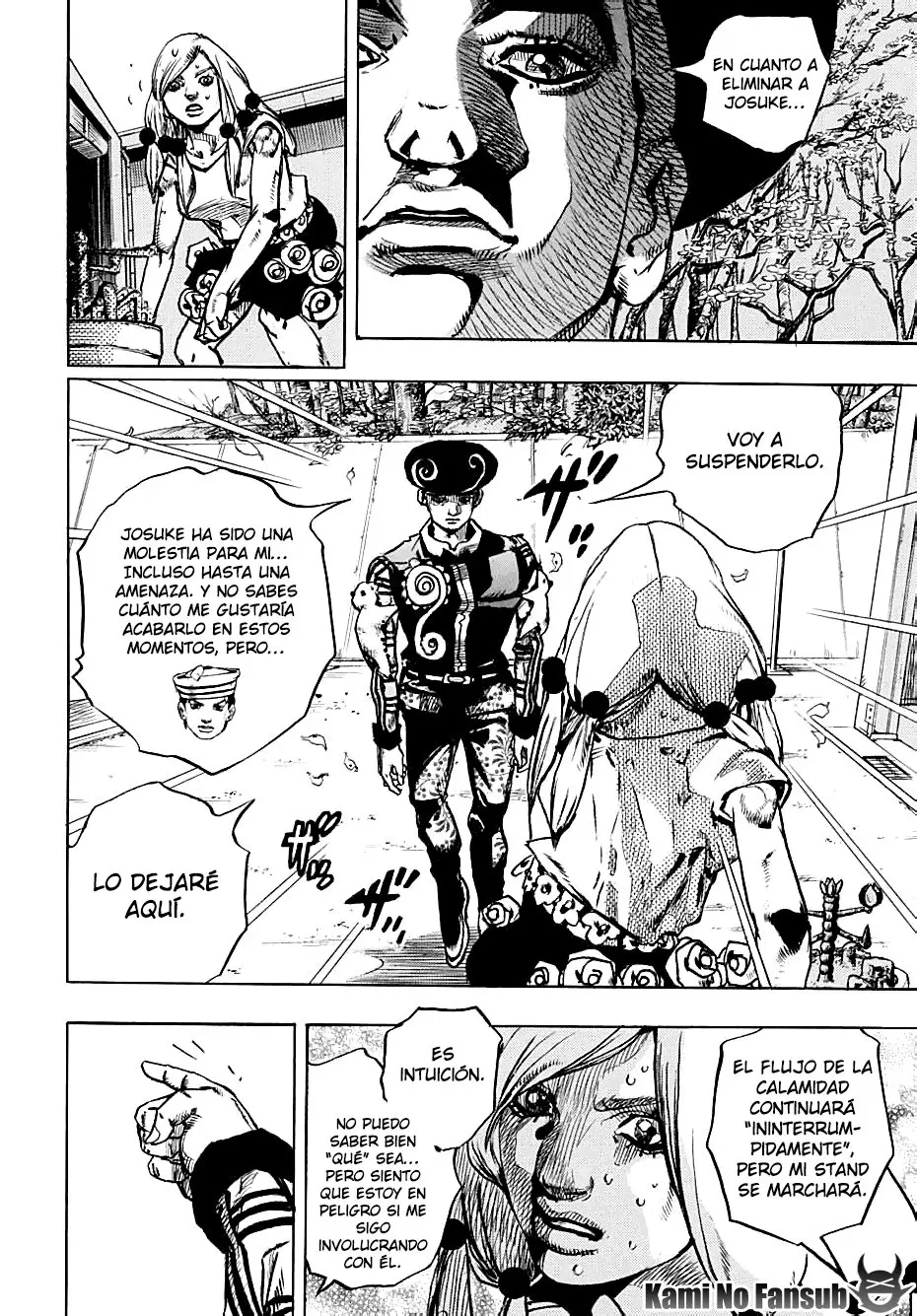 JoJo's Bizarre Adventure - Parte 8: JoJolion capítulo 104, página 18