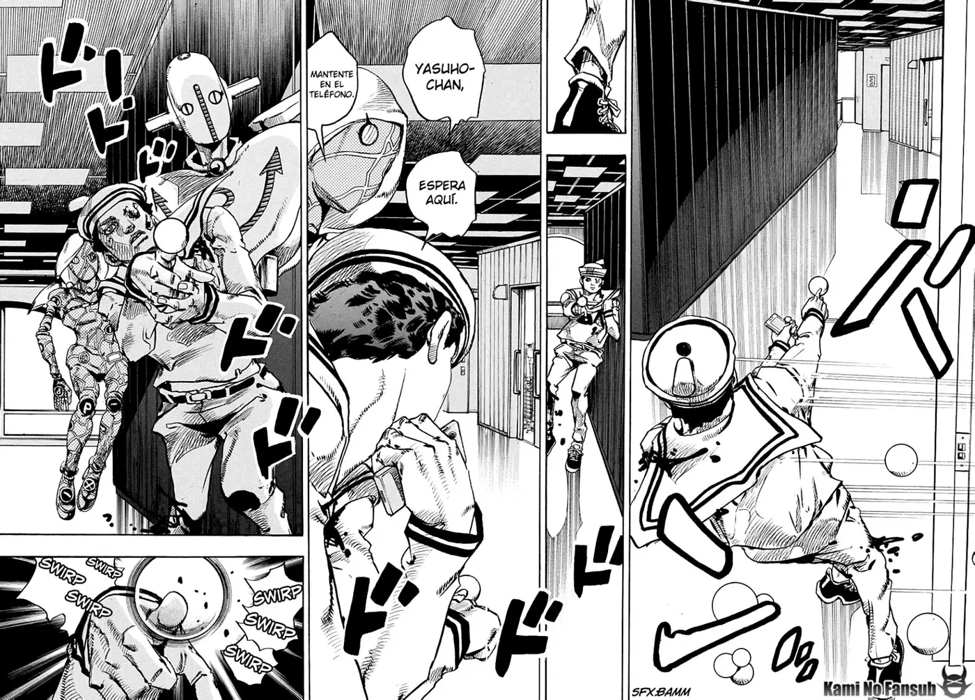 JoJo's Bizarre Adventure - Parte 8: JoJolion capítulo 104, página 33