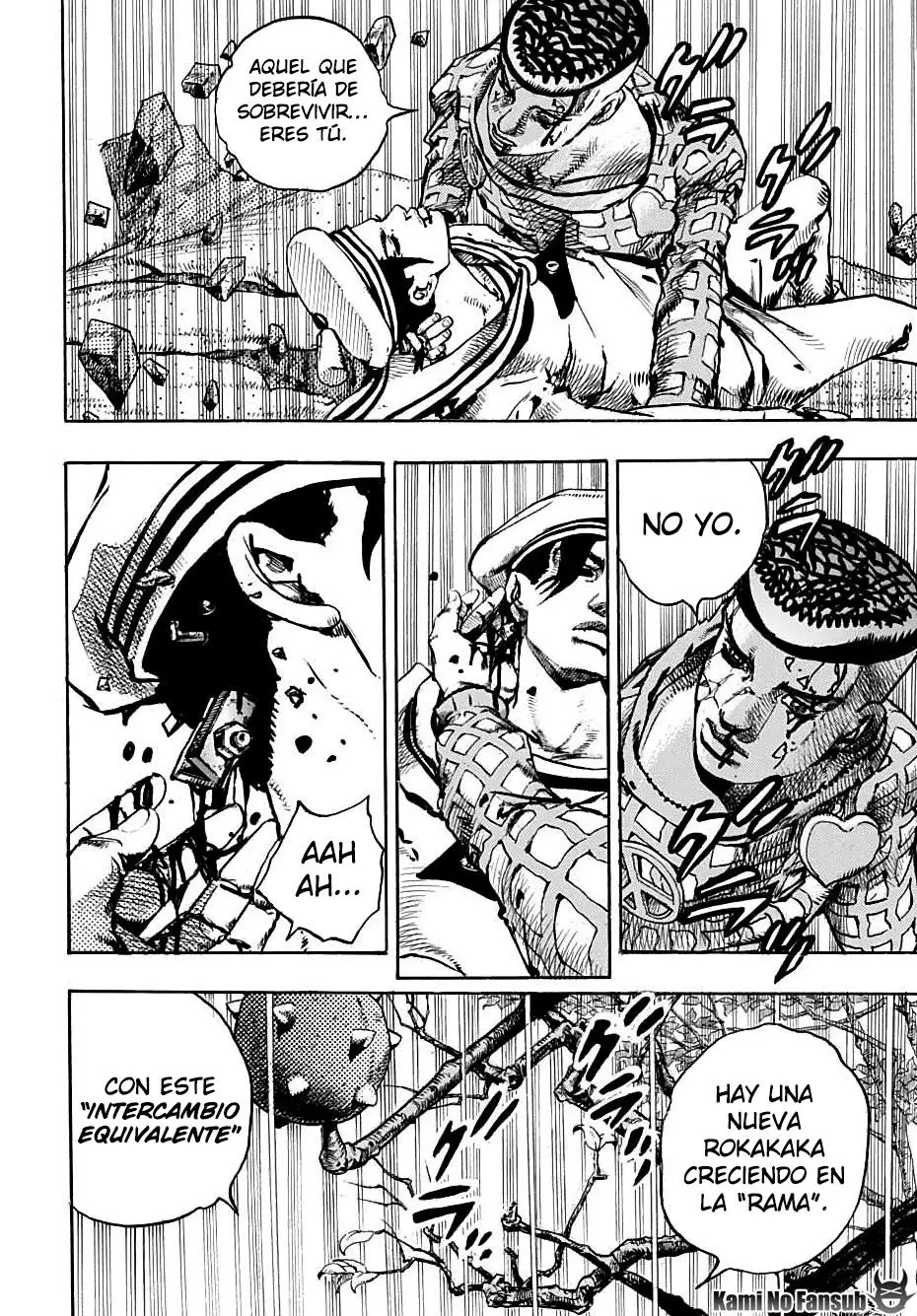 JoJo's Bizarre Adventure - Parte 8: JoJolion capítulo 105, página 4