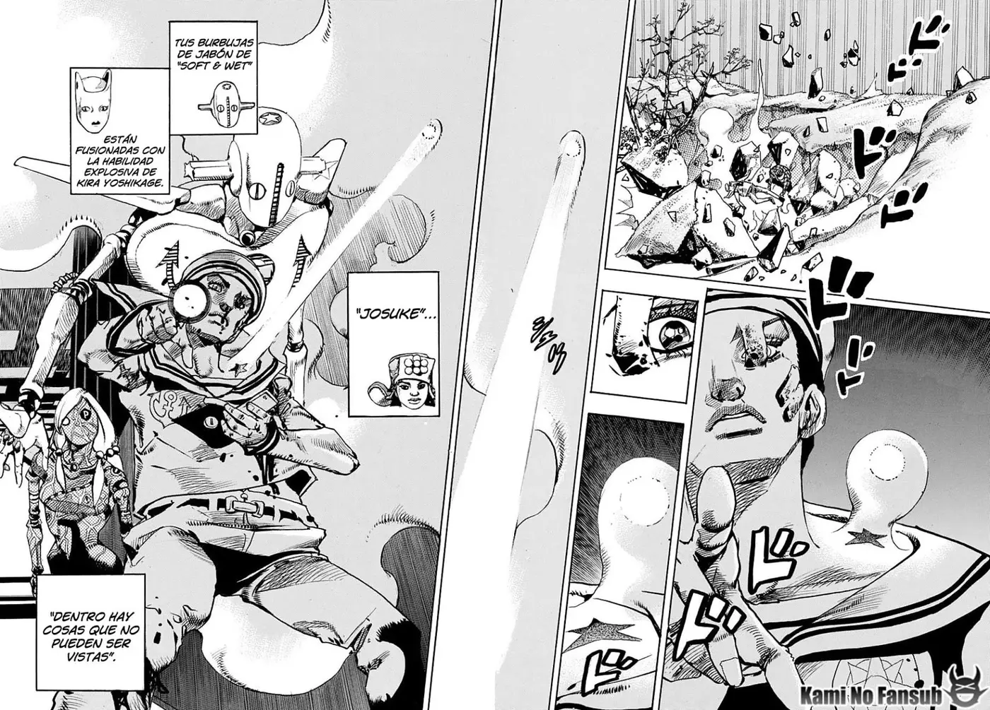 JoJo's Bizarre Adventure - Parte 8: JoJolion capítulo 105, página 6