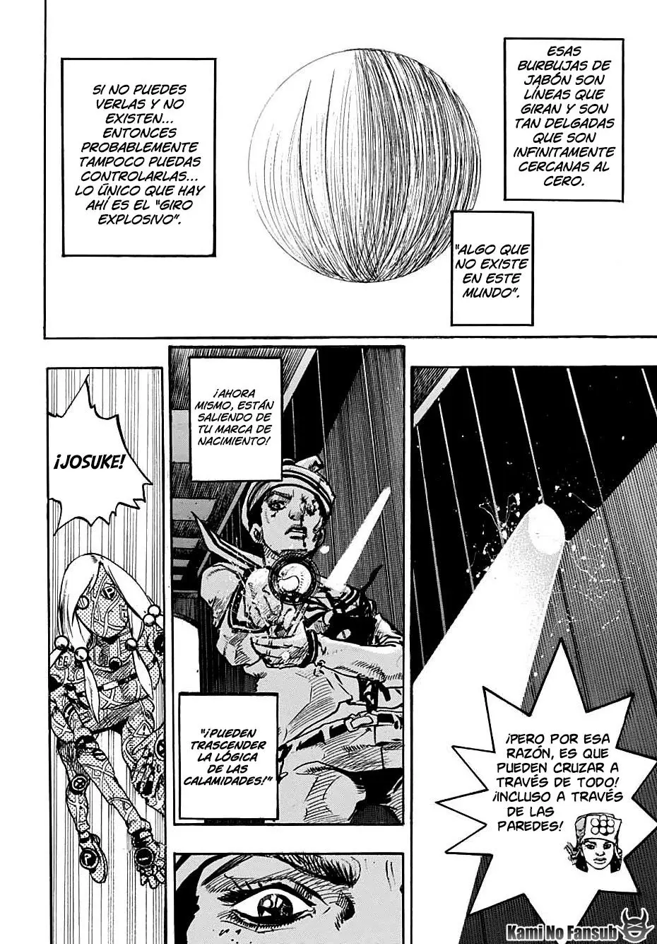 JoJo's Bizarre Adventure - Parte 8: JoJolion capítulo 105, página 7
