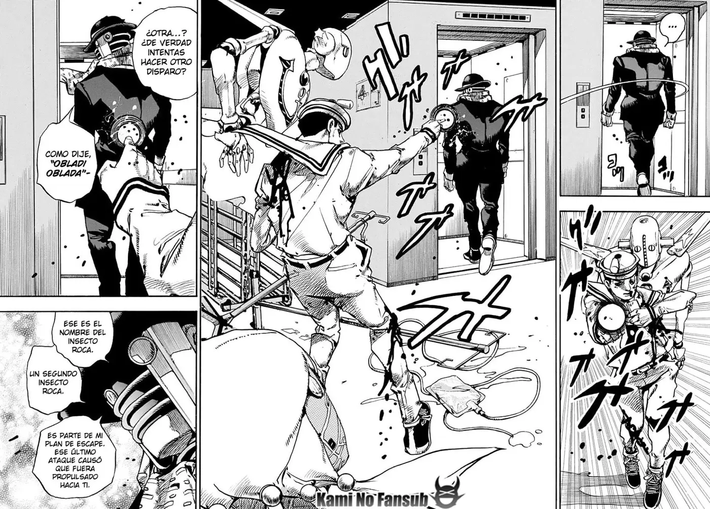 JoJo's Bizarre Adventure - Parte 8: JoJolion capítulo 105, página 11