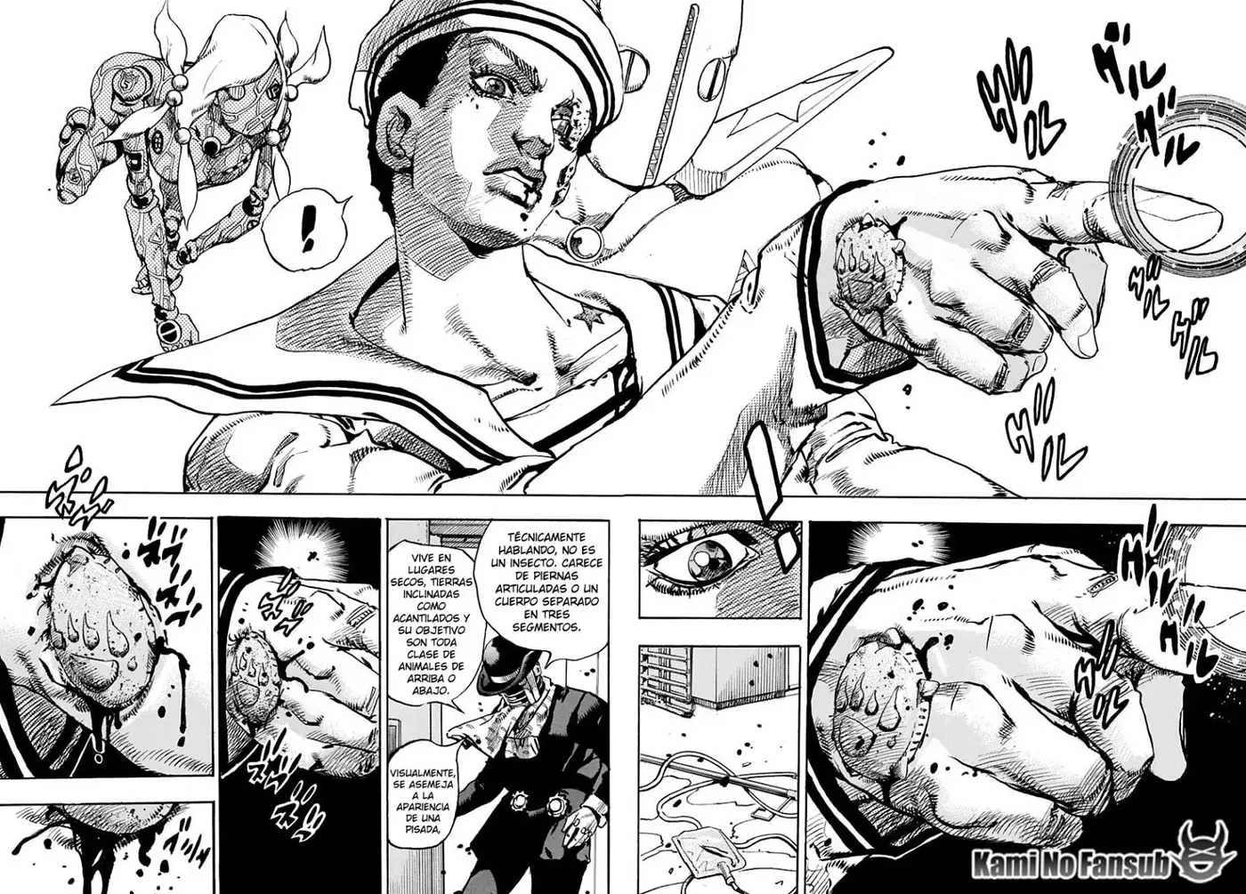 JoJo's Bizarre Adventure - Parte 8: JoJolion capítulo 105, página 12