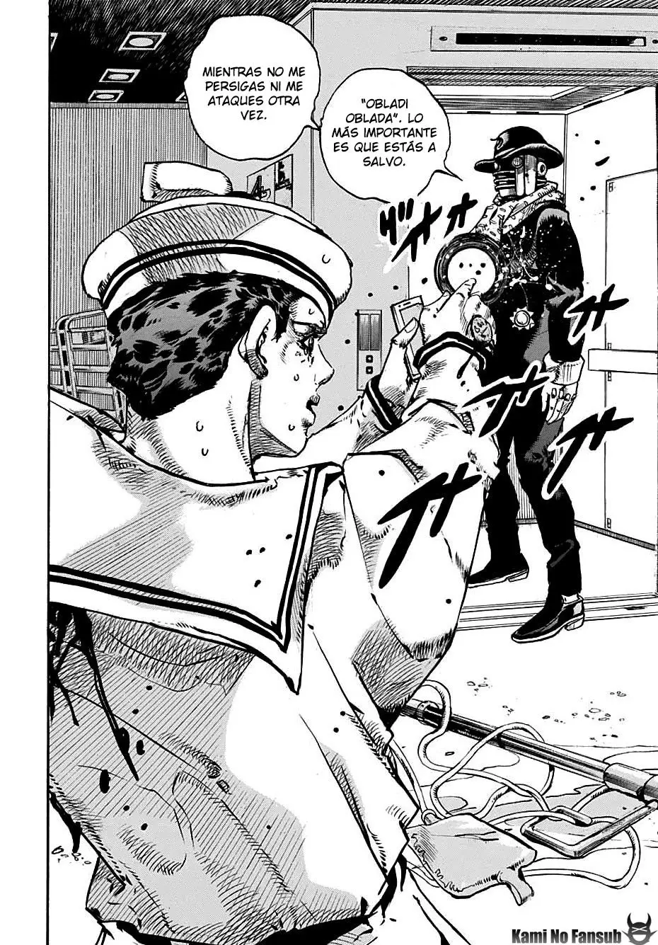 JoJo's Bizarre Adventure - Parte 8: JoJolion capítulo 105, página 13