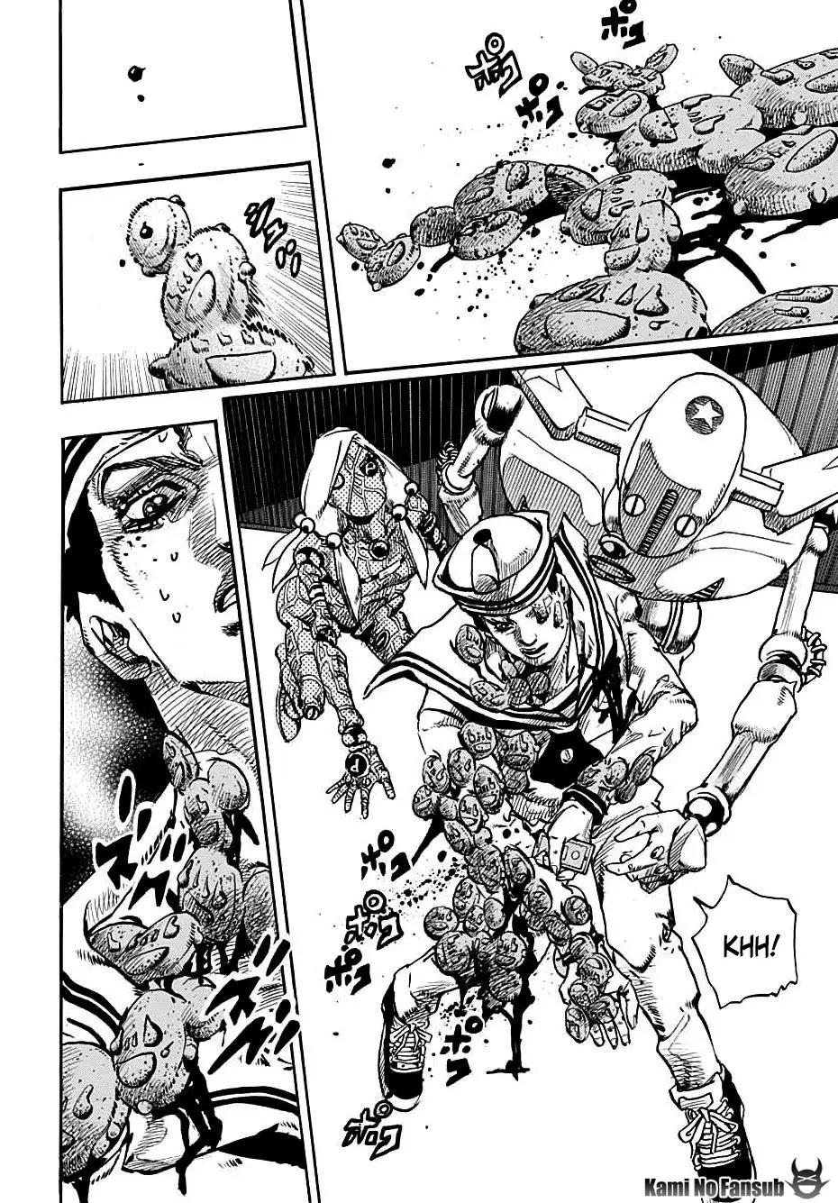 JoJo's Bizarre Adventure - Parte 8: JoJolion capítulo 105, página 17
