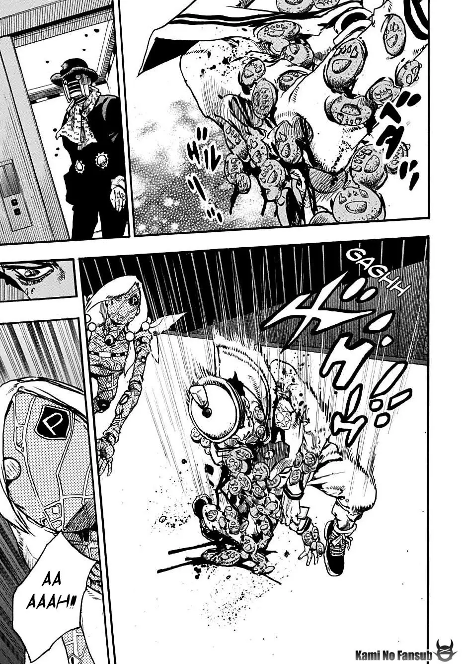 JoJo's Bizarre Adventure - Parte 8: JoJolion capítulo 105, página 18