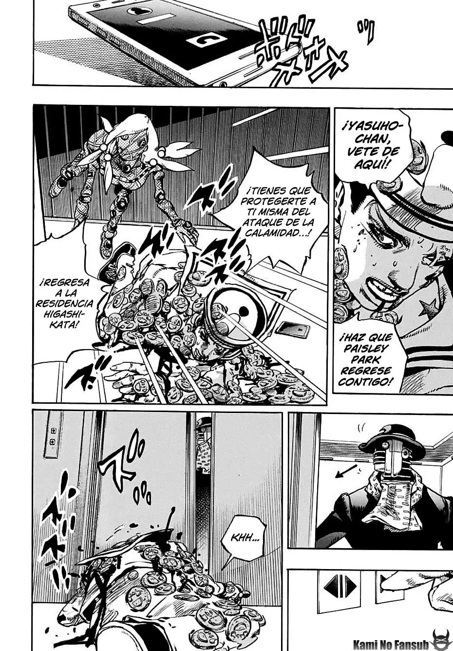 JoJo's Bizarre Adventure - Parte 8: JoJolion capítulo 105, página 23