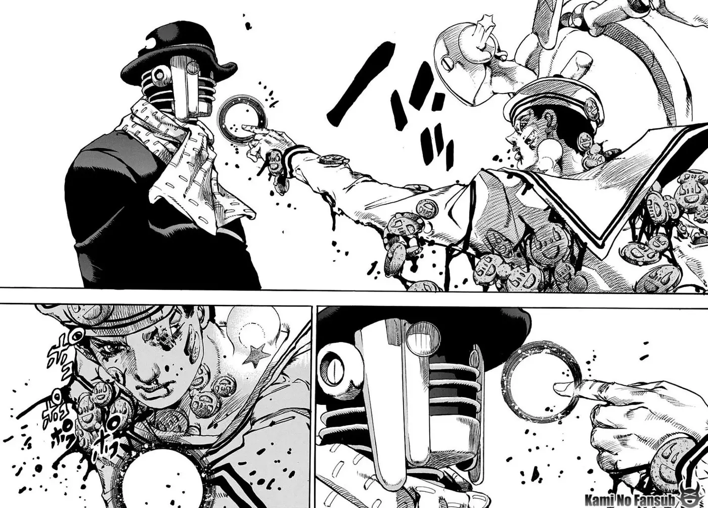 JoJo's Bizarre Adventure - Parte 8: JoJolion capítulo 105, página 28
