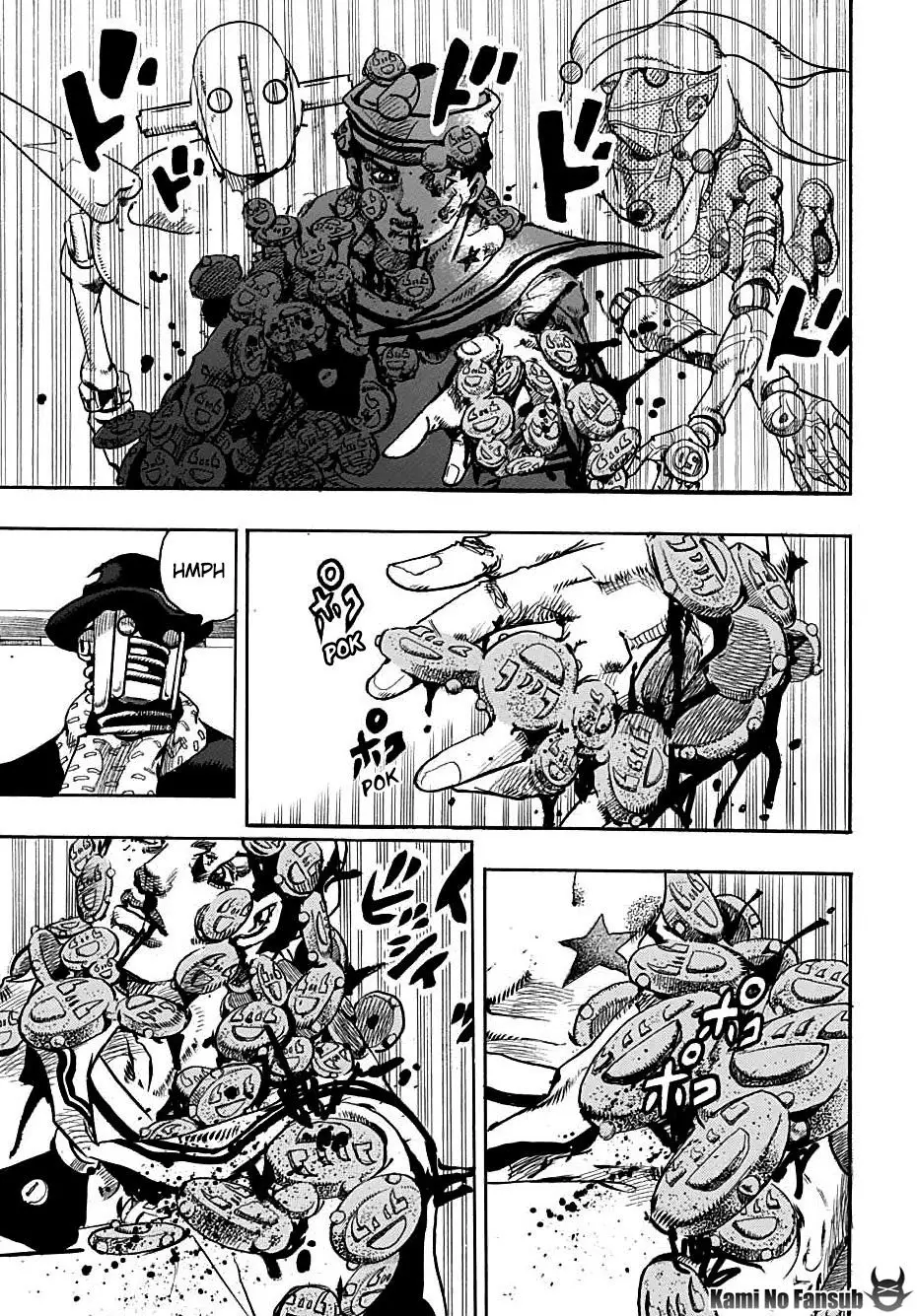 JoJo's Bizarre Adventure - Parte 8: JoJolion capítulo 105, página 31