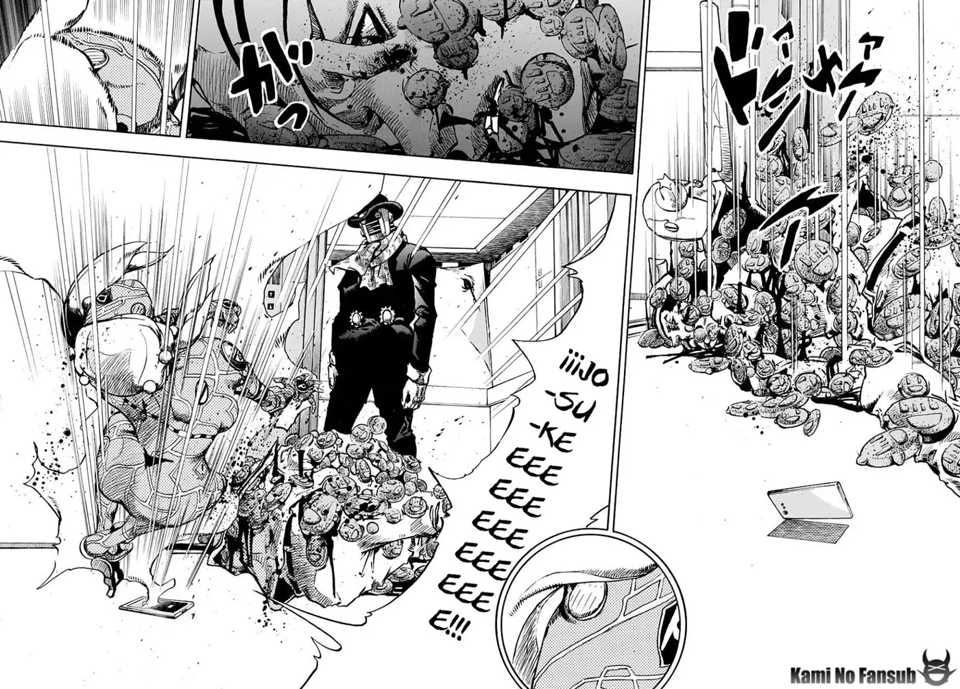 JoJo's Bizarre Adventure - Parte 8: JoJolion capítulo 105, página 32