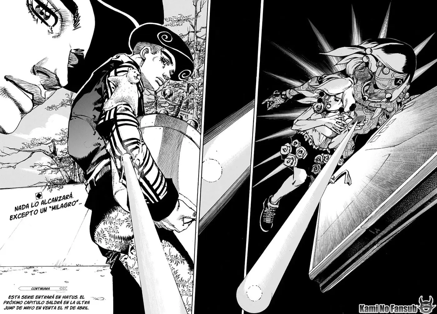 JoJo's Bizarre Adventure - Parte 8: JoJolion capítulo 105, página 34