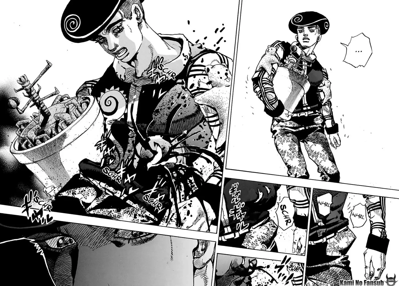 JoJo's Bizarre Adventure - Parte 8: JoJolion capítulo 106, página 9