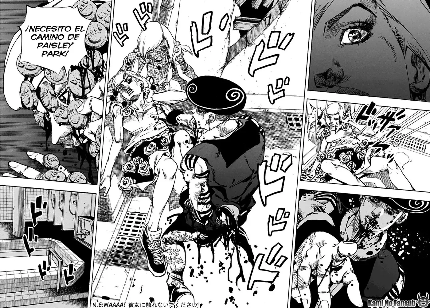 JoJo's Bizarre Adventure - Parte 8: JoJolion capítulo 106, página 28