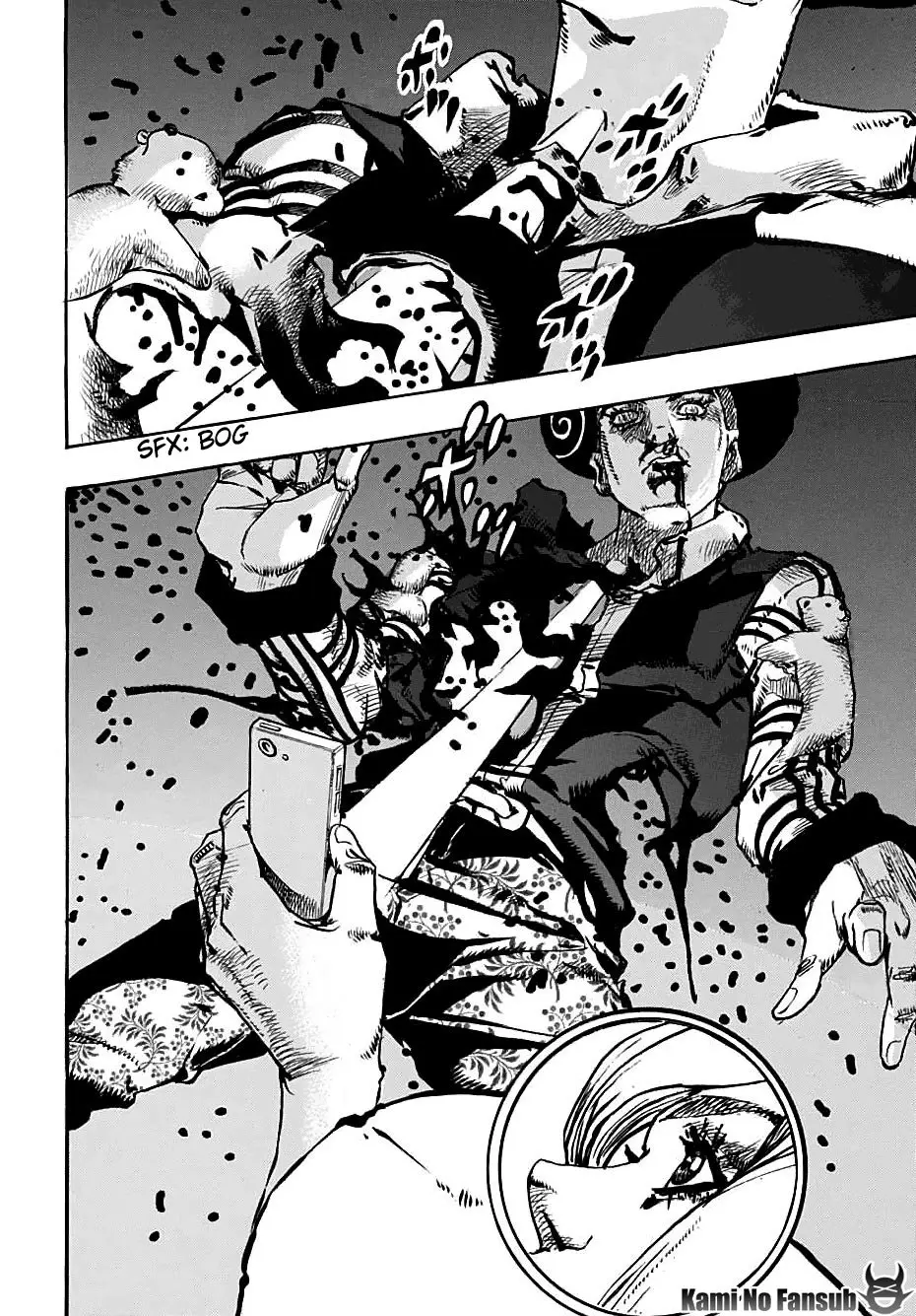 JoJo's Bizarre Adventure - Parte 8: JoJolion capítulo 106, página 33
