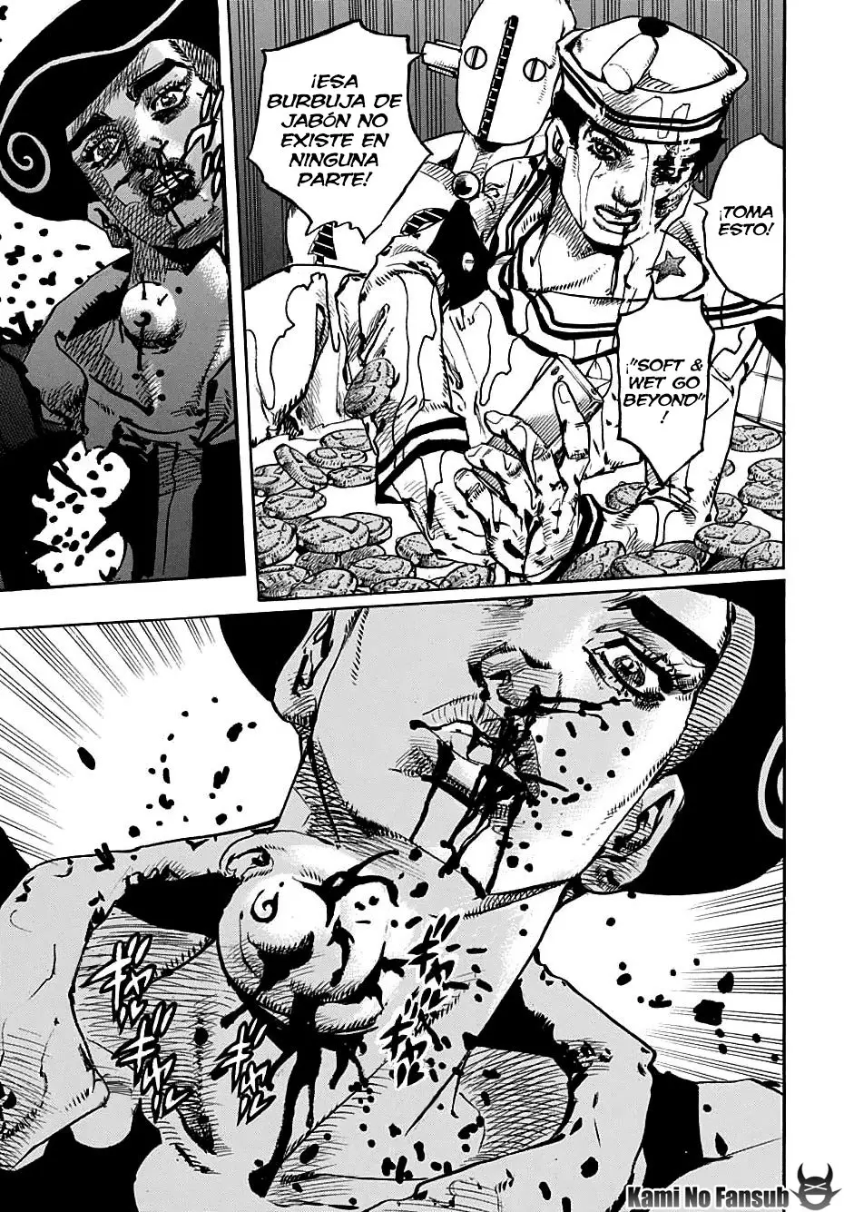 JoJo's Bizarre Adventure - Parte 8: JoJolion capítulo 106, página 34