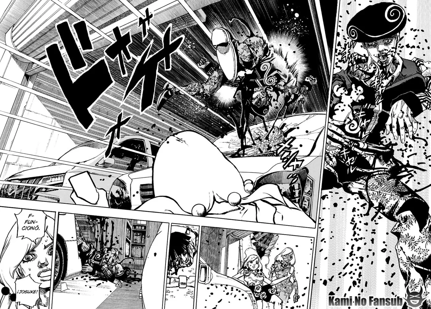 JoJo's Bizarre Adventure - Parte 8: JoJolion capítulo 106, página 35