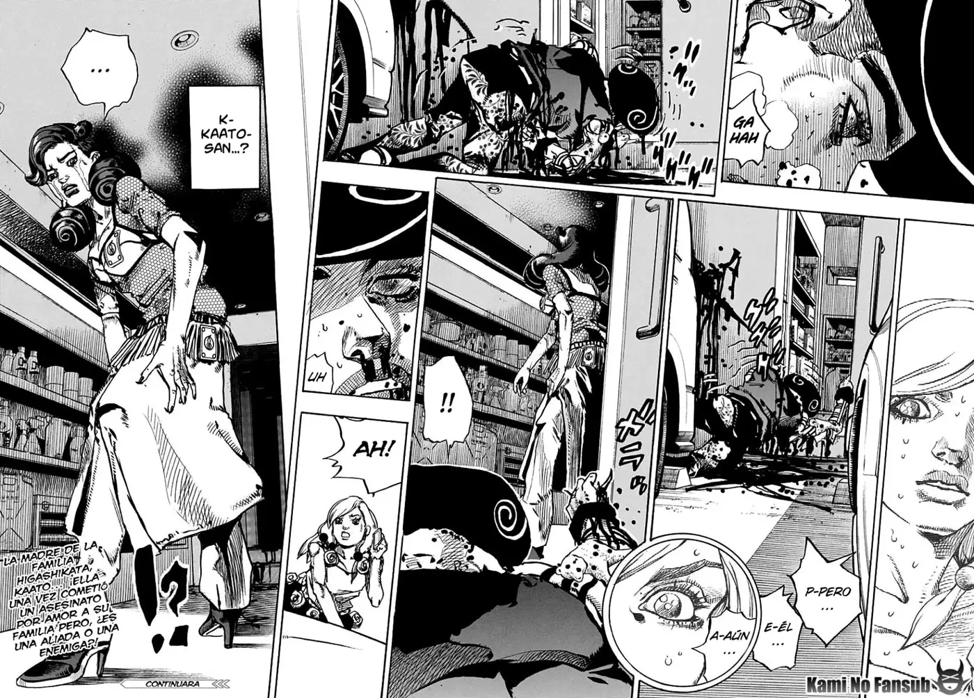 JoJo's Bizarre Adventure - Parte 8: JoJolion capítulo 106, página 36