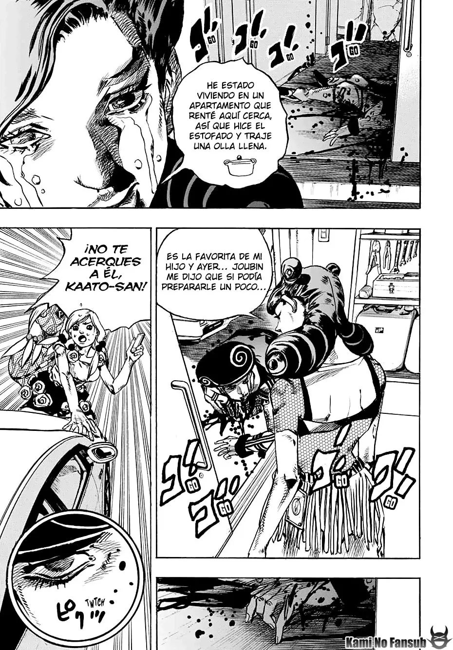 JoJo's Bizarre Adventure - Parte 8: JoJolion capítulo 107, página 8