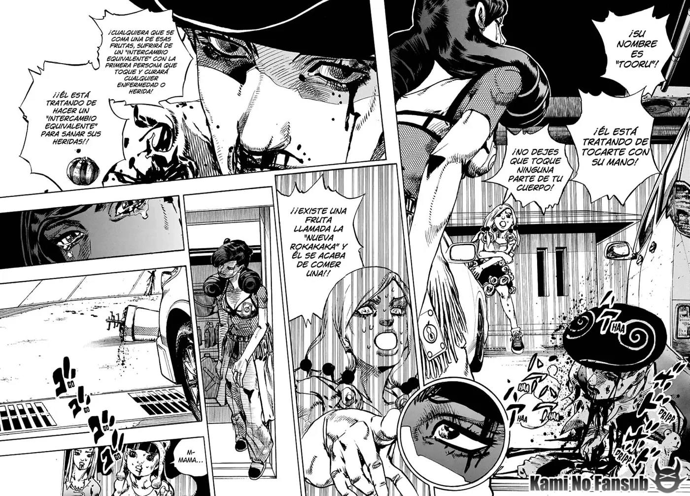 JoJo's Bizarre Adventure - Parte 8: JoJolion capítulo 107, página 9
