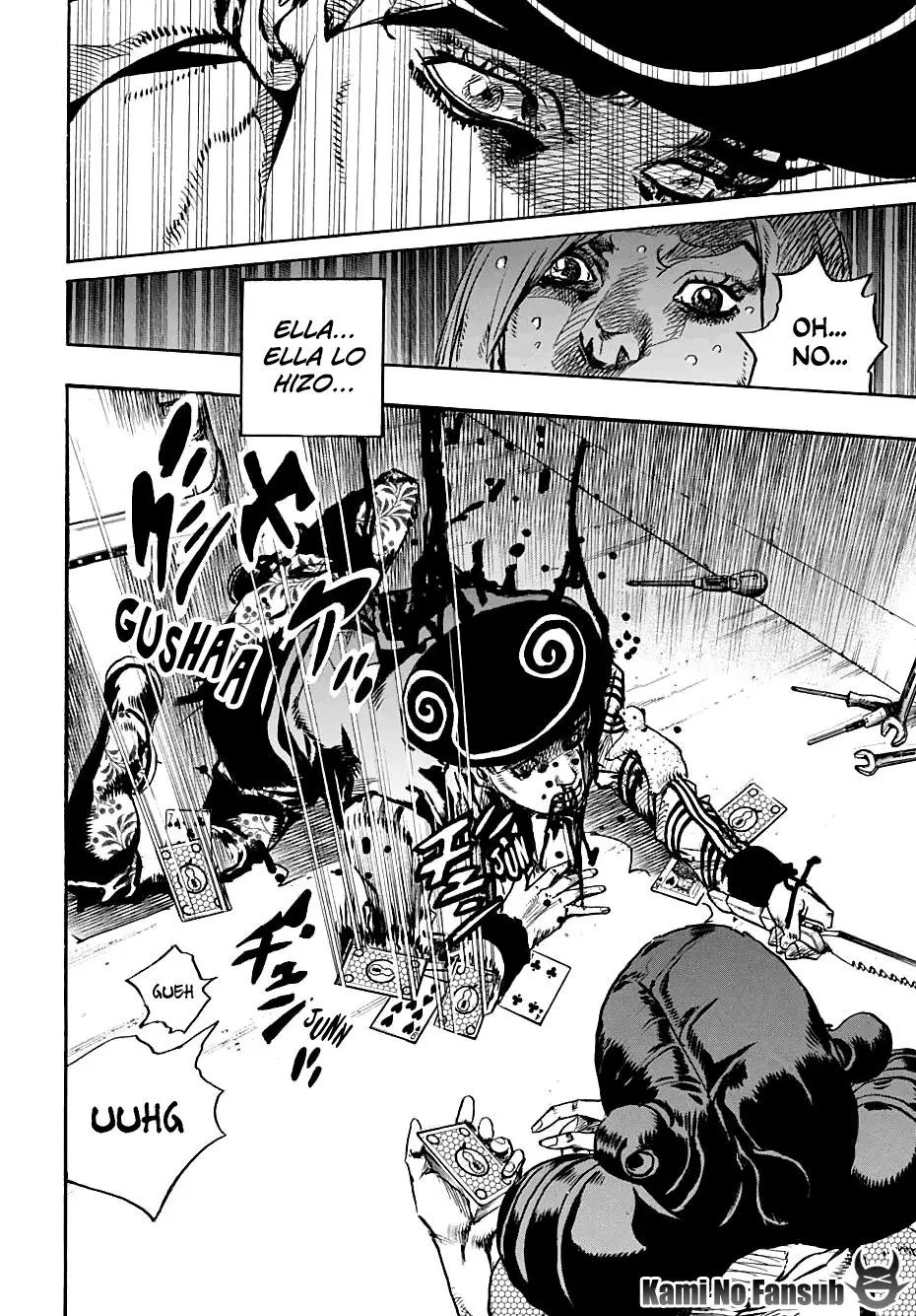 JoJo's Bizarre Adventure - Parte 8: JoJolion capítulo 107, página 19