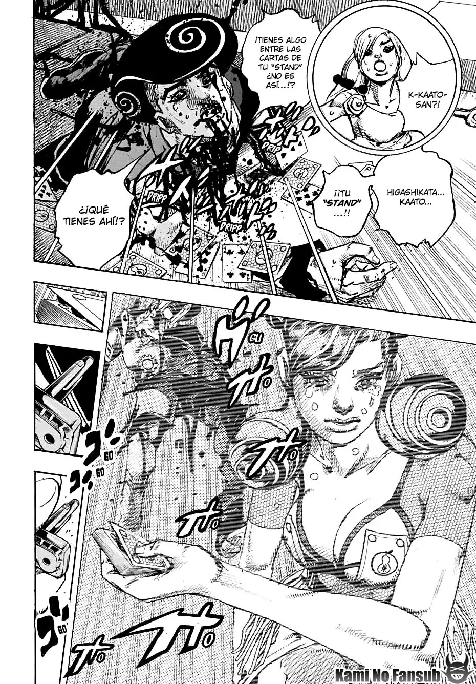 JoJo's Bizarre Adventure - Parte 8: JoJolion capítulo 107, página 28