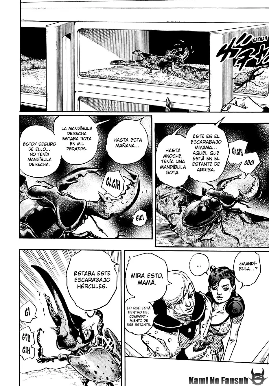 JoJo's Bizarre Adventure - Parte 8: JoJolion capítulo 107, página 32