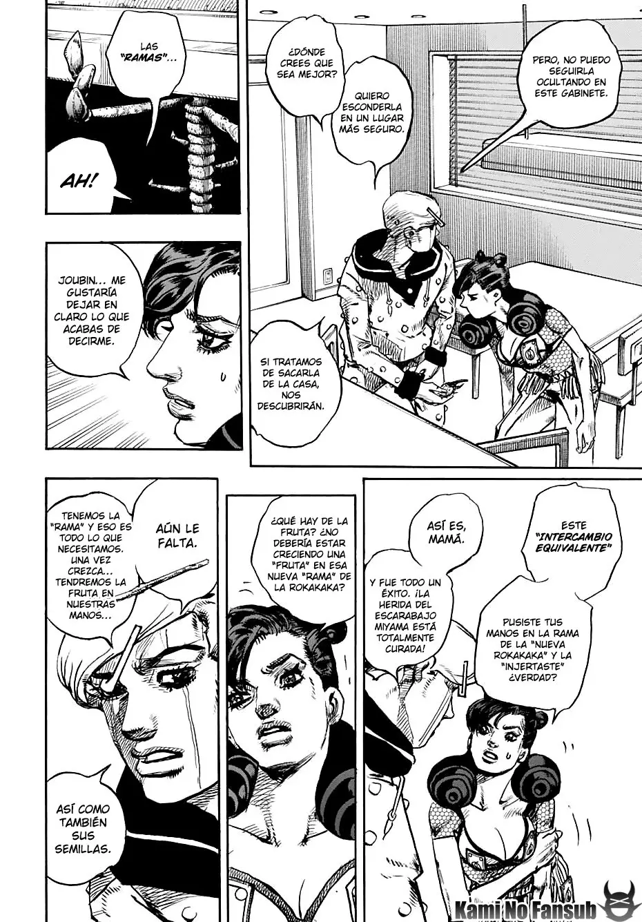 JoJo's Bizarre Adventure - Parte 8: JoJolion capítulo 107, página 35