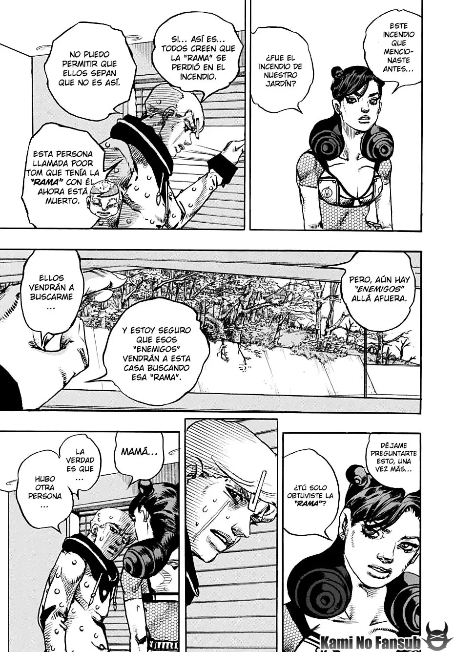 JoJo's Bizarre Adventure - Parte 8: JoJolion capítulo 107, página 36