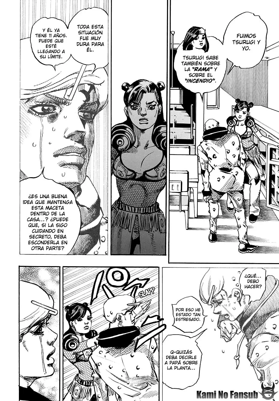 JoJo's Bizarre Adventure - Parte 8: JoJolion capítulo 107, página 37