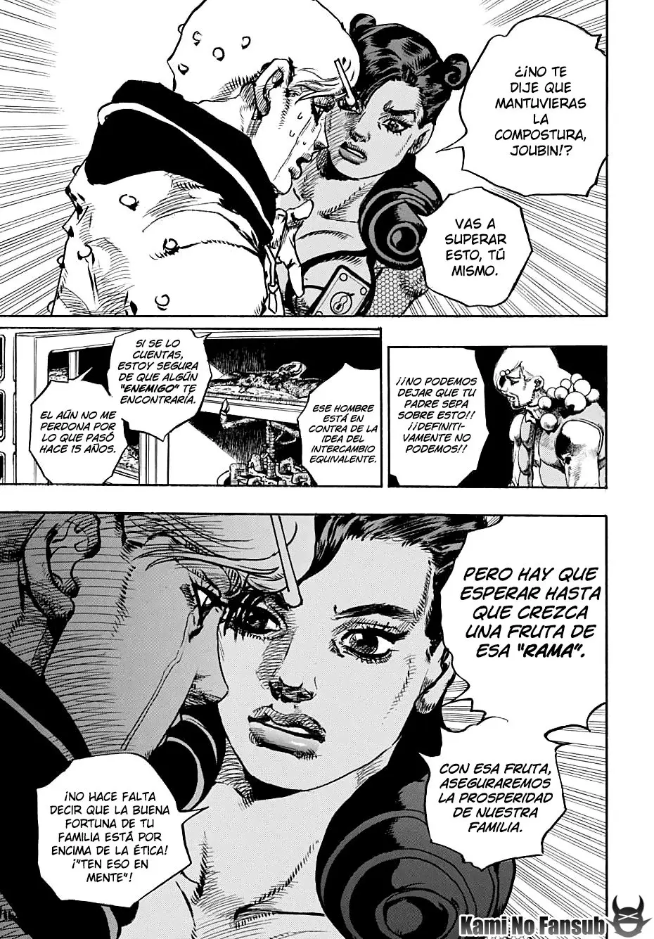 JoJo's Bizarre Adventure - Parte 8: JoJolion capítulo 107, página 38