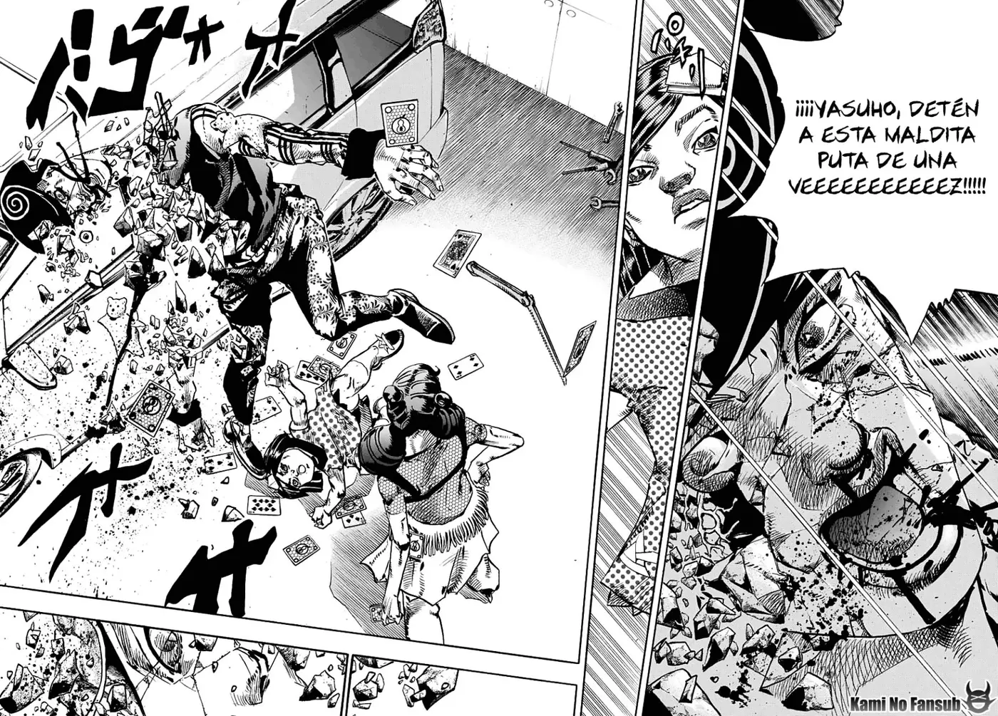 JoJo's Bizarre Adventure - Parte 8: JoJolion capítulo 108, página 13