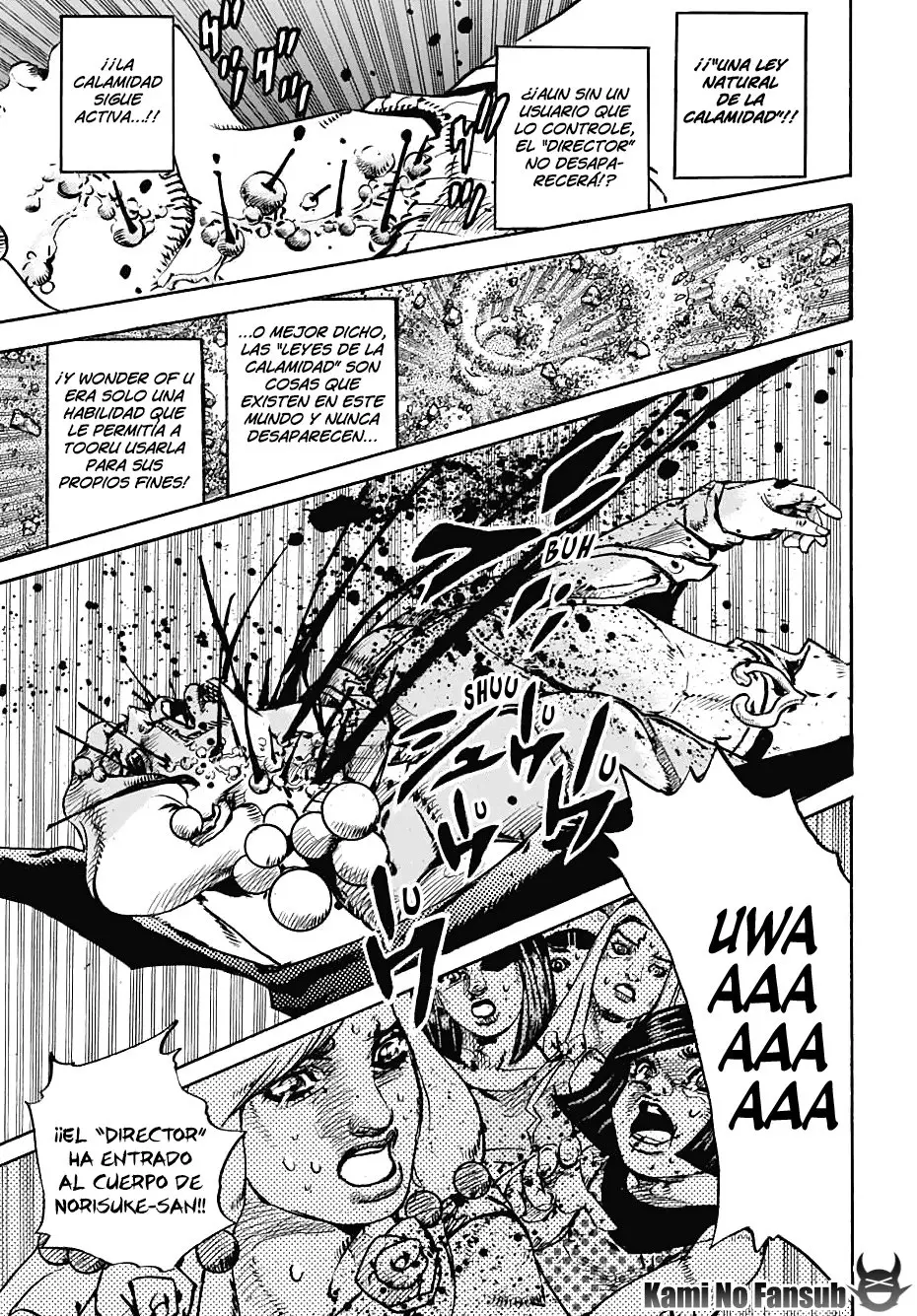 JoJo's Bizarre Adventure - Parte 8: JoJolion capítulo 108, página 35