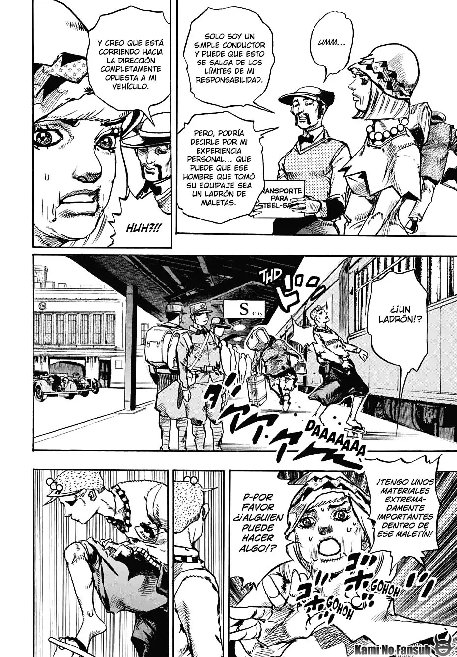 JoJo's Bizarre Adventure - Parte 8: JoJolion capítulo 109, página 7