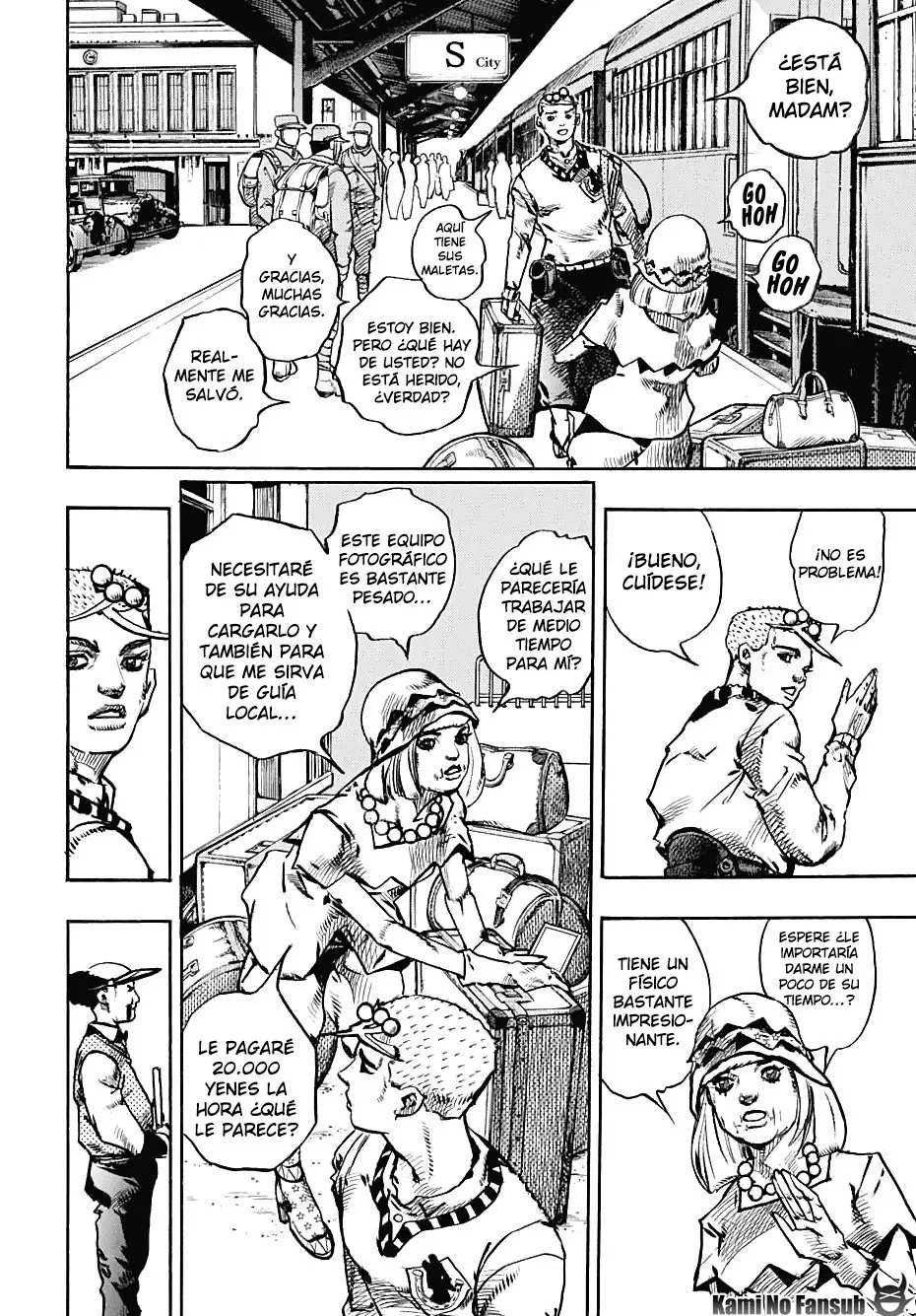 JoJo's Bizarre Adventure - Parte 8: JoJolion capítulo 109, página 9
