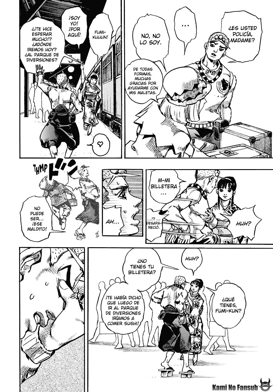 JoJo's Bizarre Adventure - Parte 8: JoJolion capítulo 109, página 11