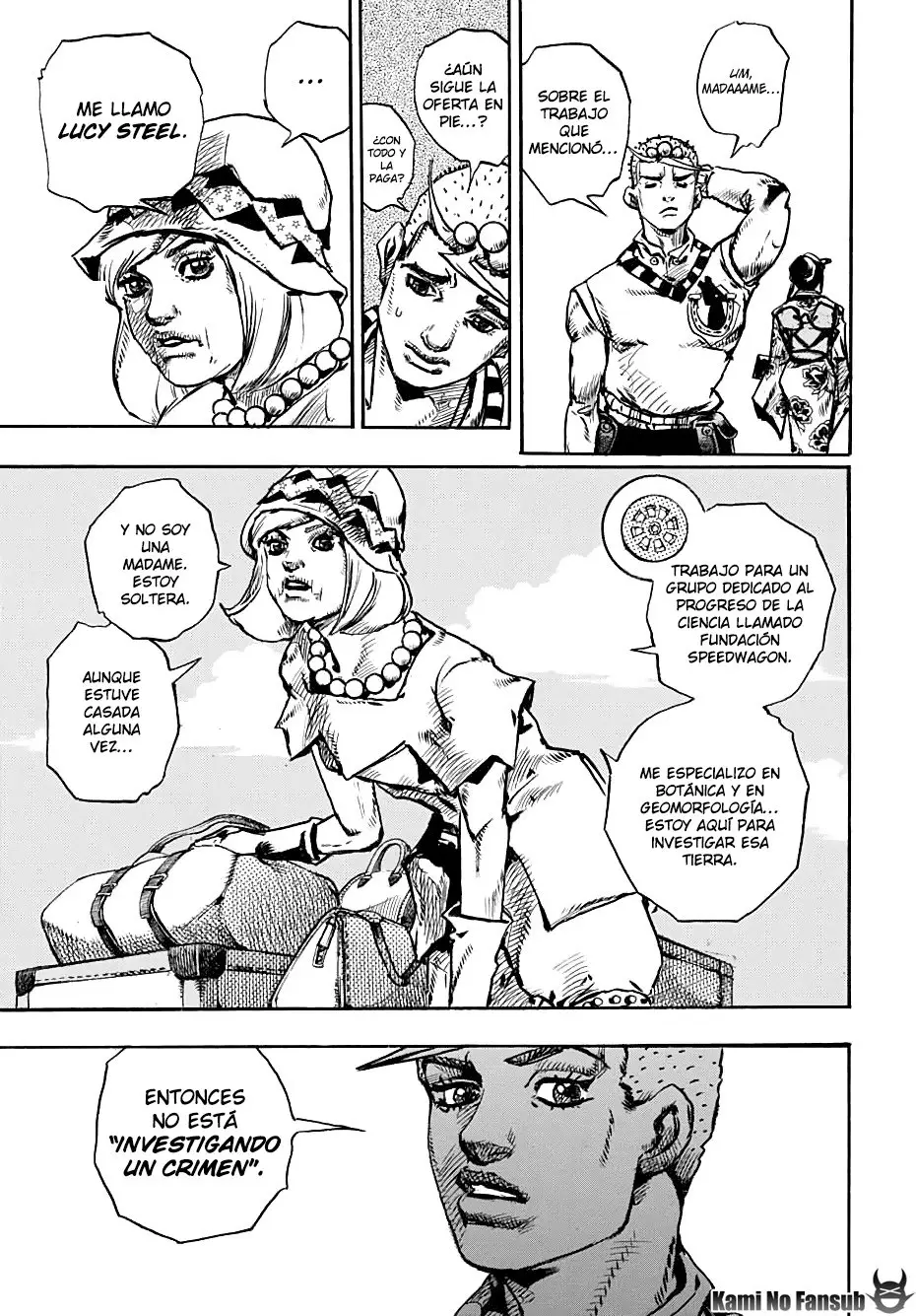 JoJo's Bizarre Adventure - Parte 8: JoJolion capítulo 109, página 12