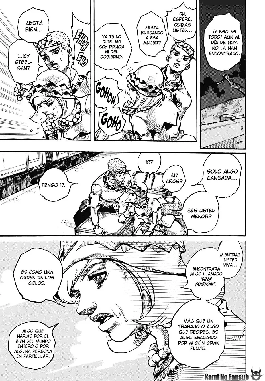 JoJo's Bizarre Adventure - Parte 8: JoJolion capítulo 109, página 16