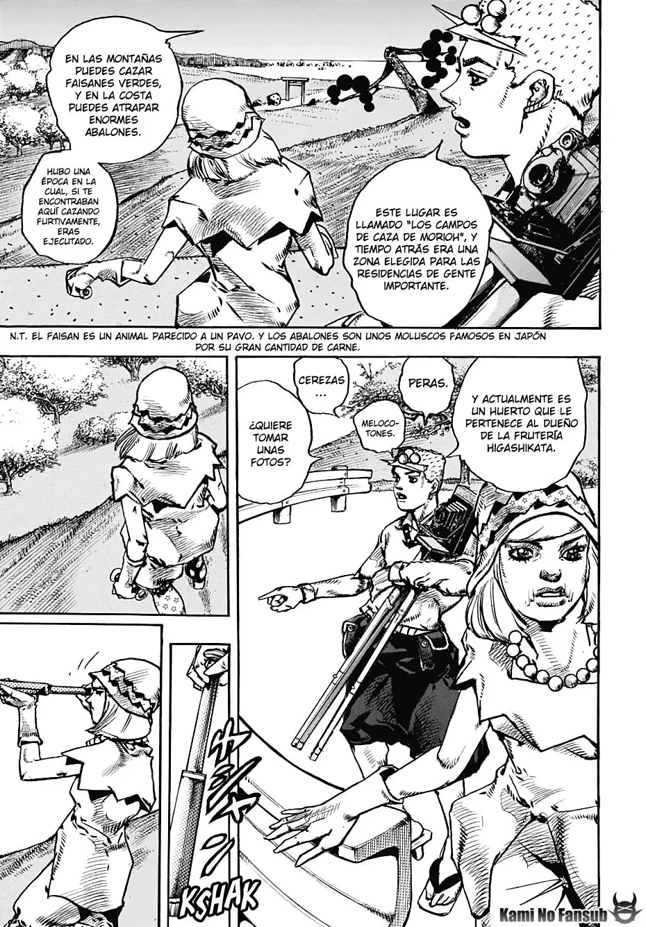 JoJo's Bizarre Adventure - Parte 8: JoJolion capítulo 109, página 20