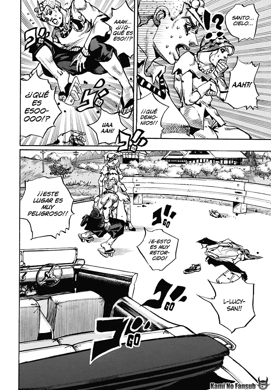JoJo's Bizarre Adventure - Parte 8: JoJolion capítulo 109, página 32
