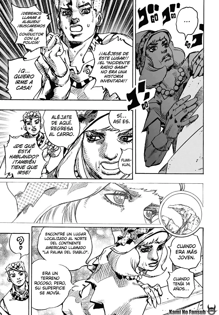 JoJo's Bizarre Adventure - Parte 8: JoJolion capítulo 109, página 33