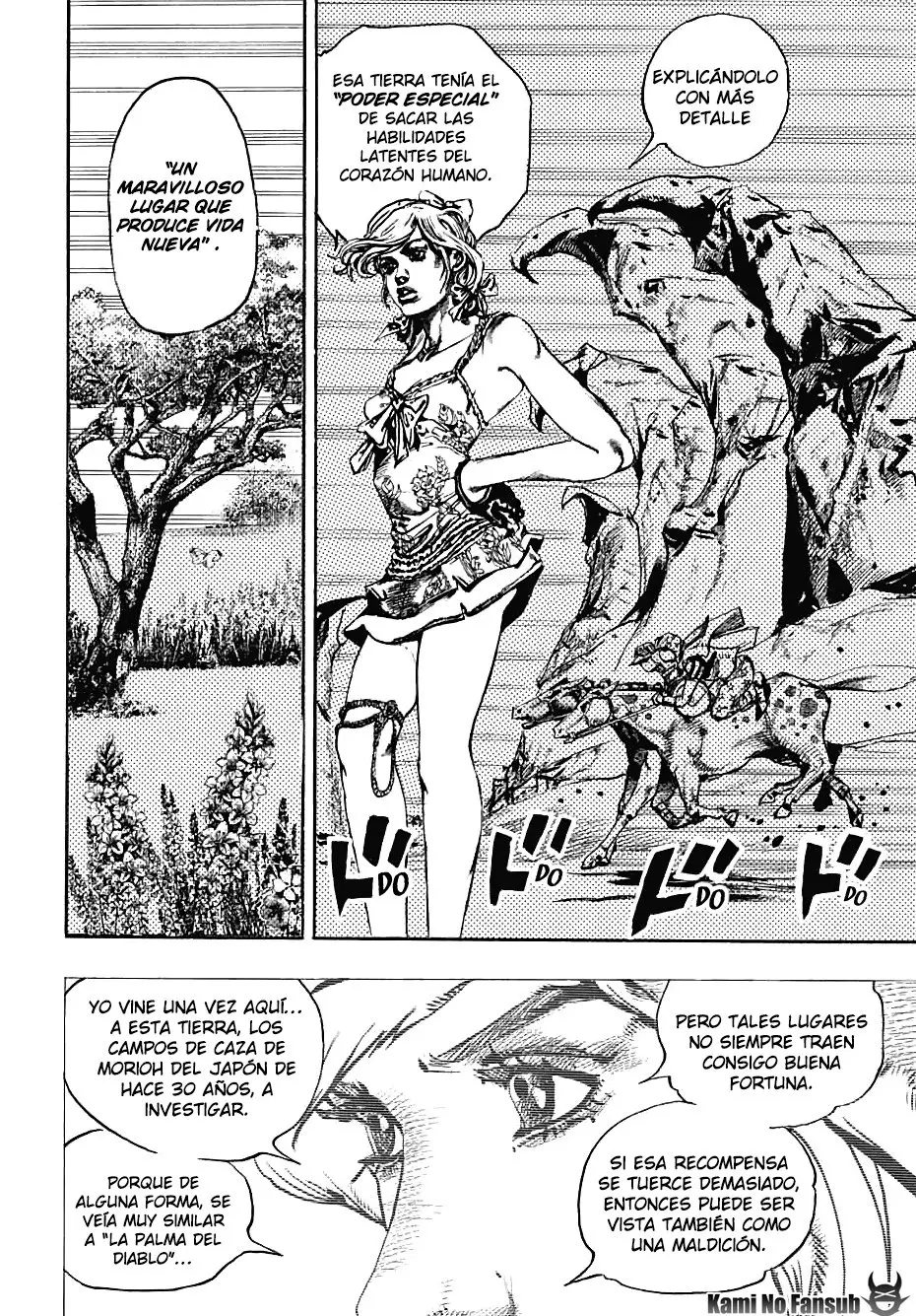 JoJo's Bizarre Adventure - Parte 8: JoJolion capítulo 109, página 34