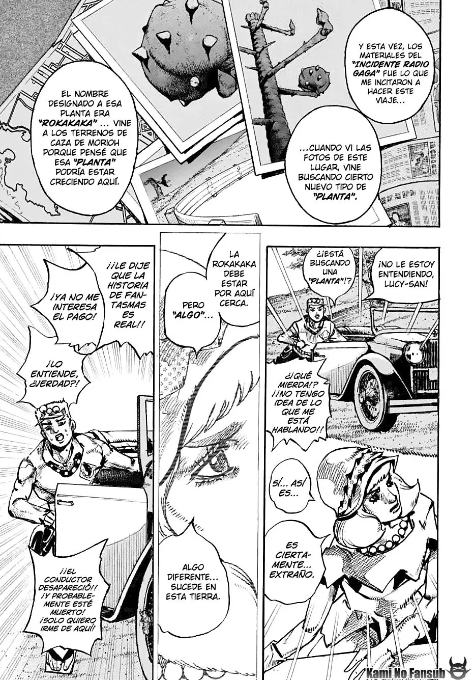 JoJo's Bizarre Adventure - Parte 8: JoJolion capítulo 109, página 35
