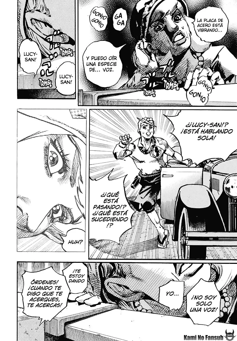 JoJo's Bizarre Adventure - Parte 8: JoJolion capítulo 109, página 38