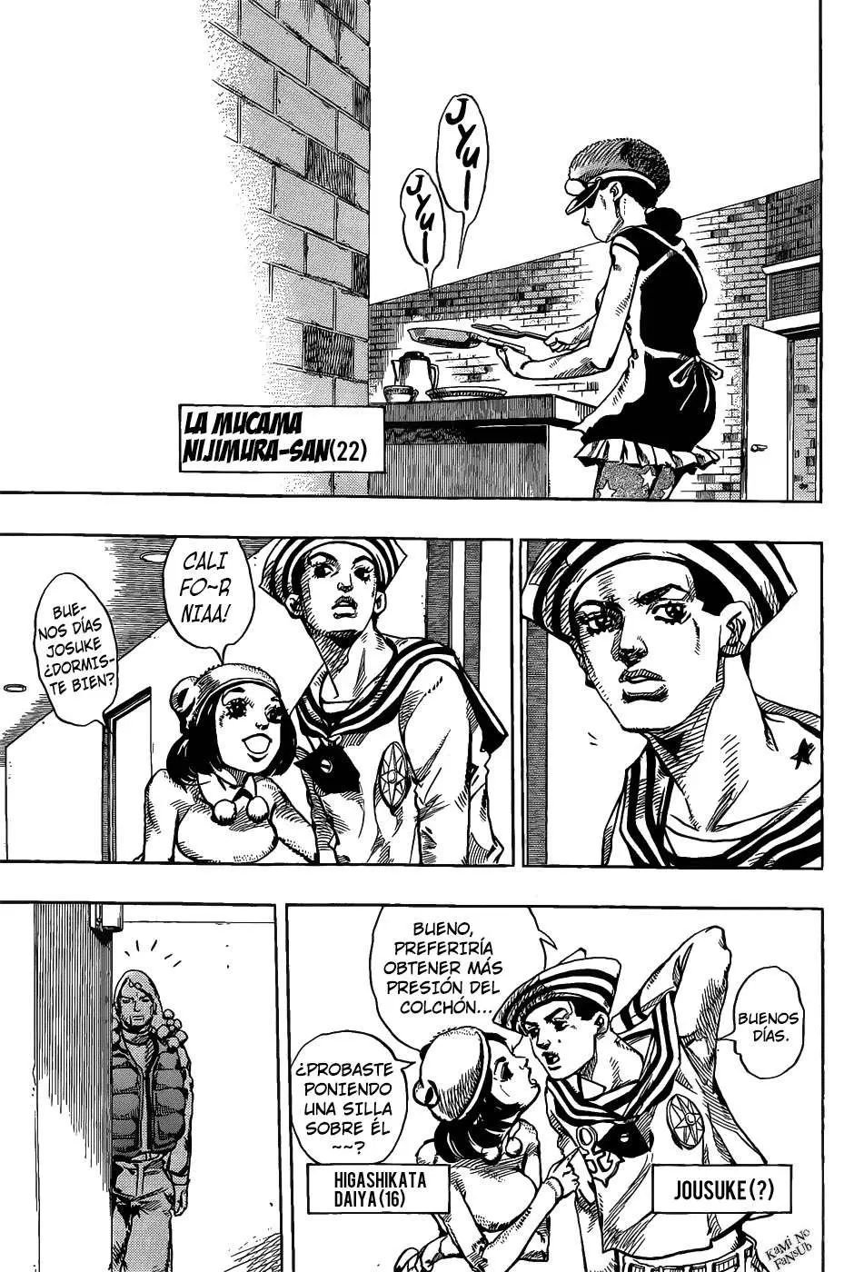 JoJo's Bizarre Adventure - Parte 8: JoJolion capítulo 11, página 7